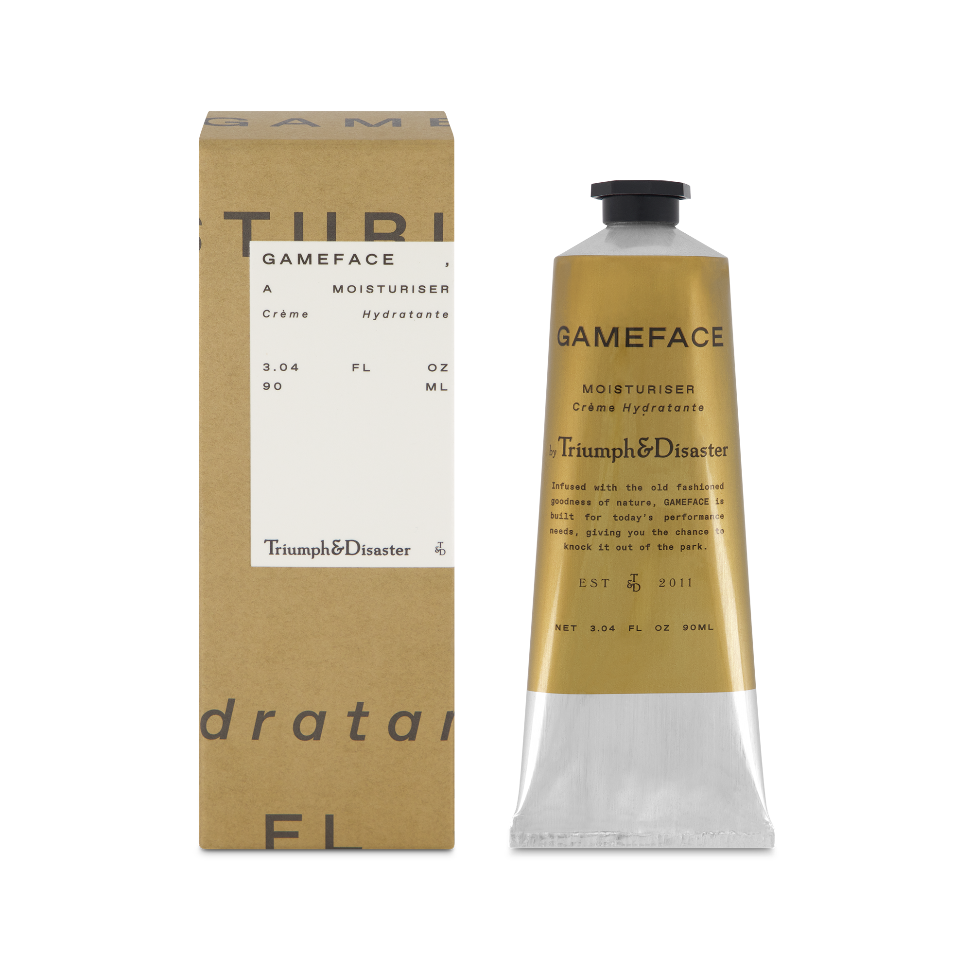 Gameface Moisturiser 90ml Tube