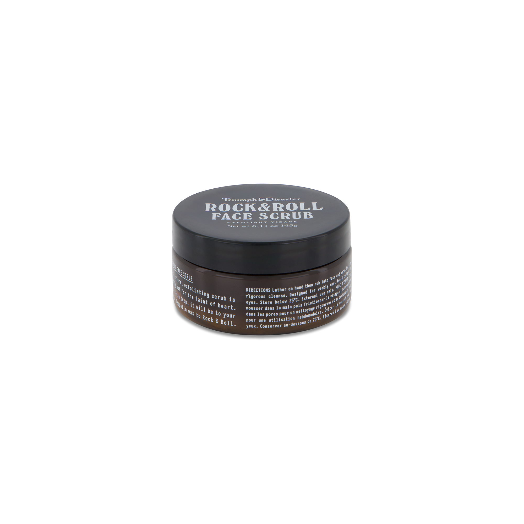 Rock & Roll Volcanic Ash & Green Clay Face Scrub