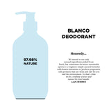 Blanco Deodorant — 97.98% Nature, 2.02% Science
