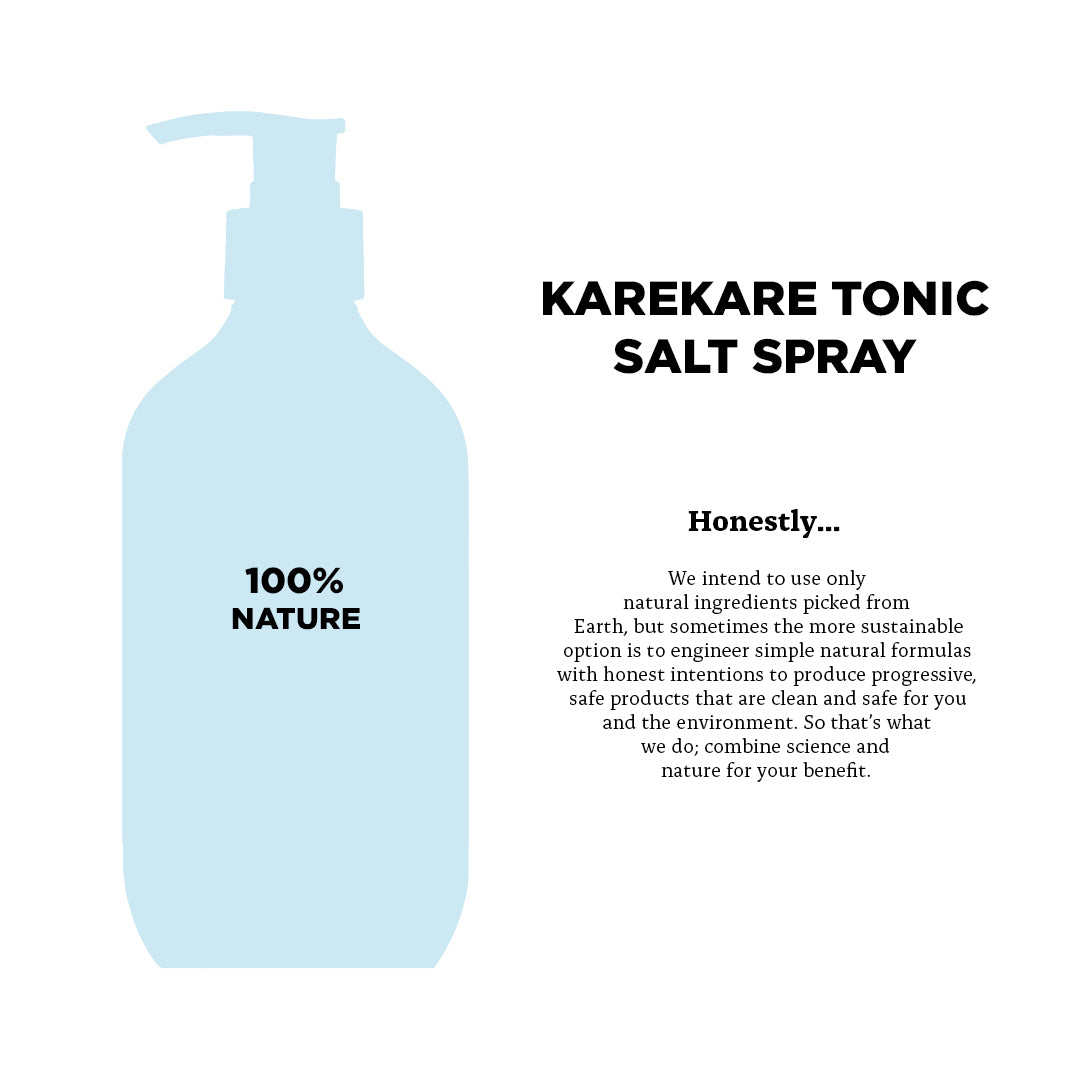 Karekare Tonic Sea Salt Spray — 100% Nature